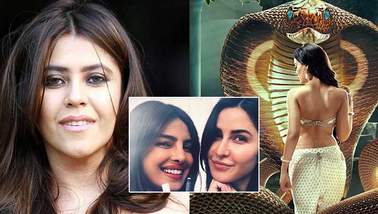 Ekta Kapoor, Priyanka Chopra and Katrina Kaif Naagin