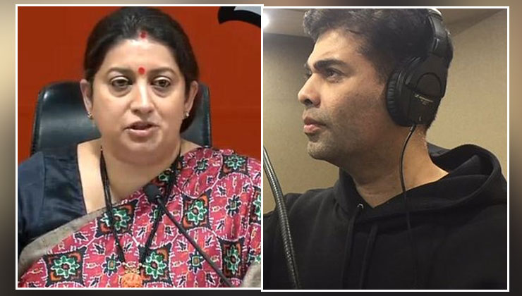 Karan Johar #TwitterAntakshari Smriti Irani