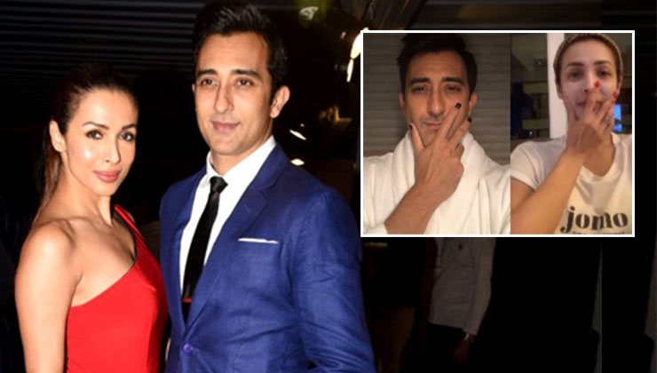 Malaika Arora, Rahul Khanna