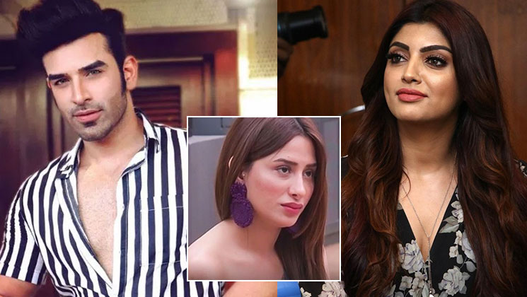 Paras Chhabra, Akanksha Puri, Mahira Sharma, Bigg Boss 13