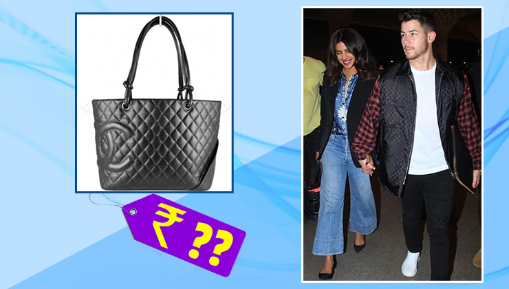 The price of Priyanka Chopra's Chanel black Cambon tote bag will