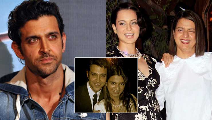 Kangana Ranaut, Rangoli Chandel, Hrithik Roshan