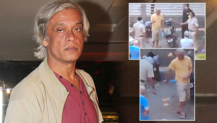 Sudhir Mishra beaten police viral video