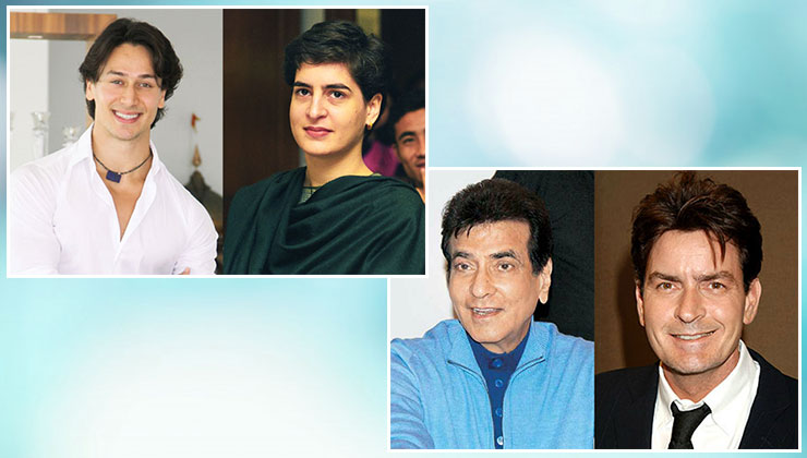 Bollywood celebs lookalike Tiger Shroff and Jeetendra