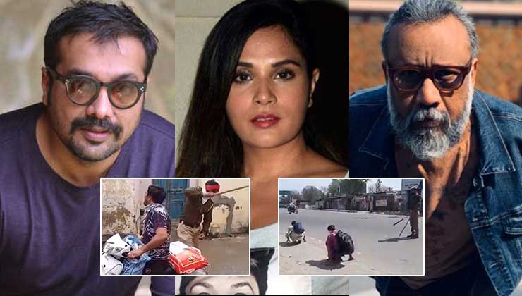 celebs condemn police brutality lockdown