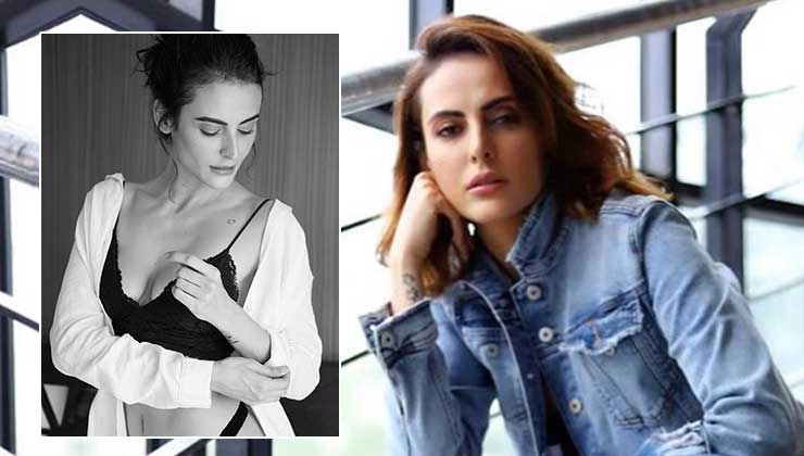 Mandana Karimi Black Bikini Picture