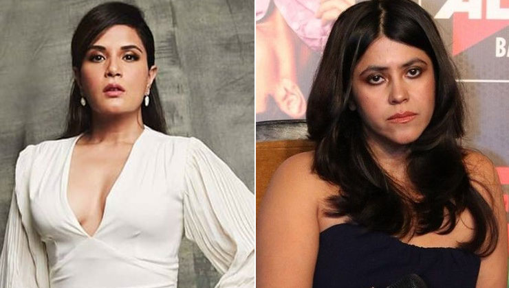 richa chadha ekta kapoor coronavirus