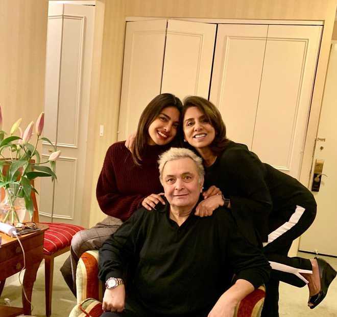 Rishi Kapoor and Priyanka Chopra