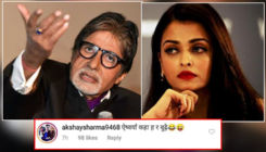 Amitabh Bachchan gives an EPIC reply as a troll asks him, 'Aishwarya kahan hai re buddhe?'