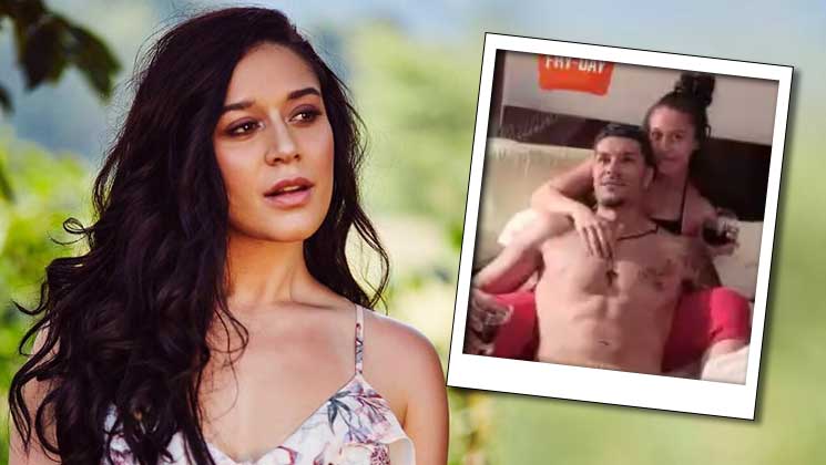 Eban Hyams krishna Shroff romantic pic