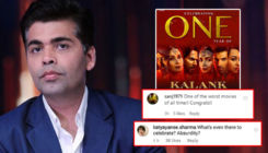 Trolls blast Karan Johar and Dharma Productions for rejoicing on 1 year of 'Kalank'; netizens ask, 