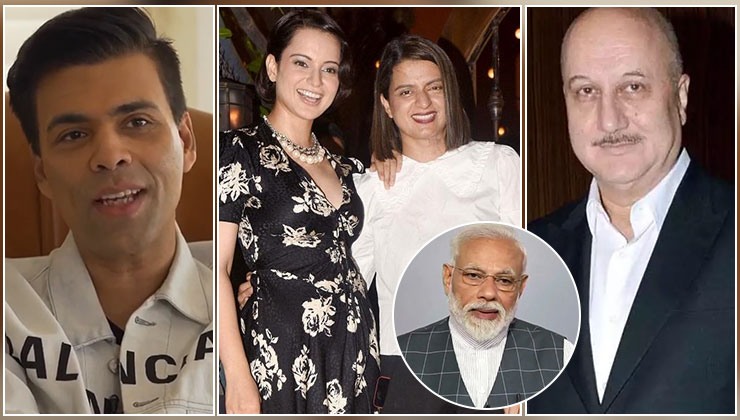 Bollywood celebs PM Modi's 9 PM 9 Minute