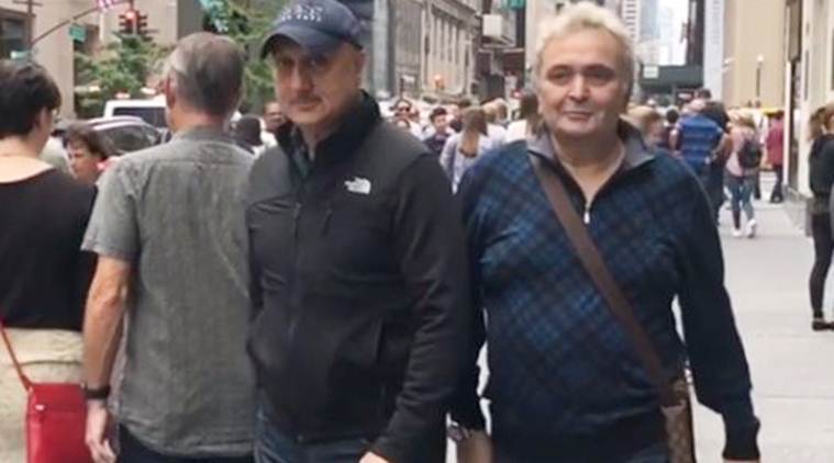 Rishi Kapoor and Anupam Kher