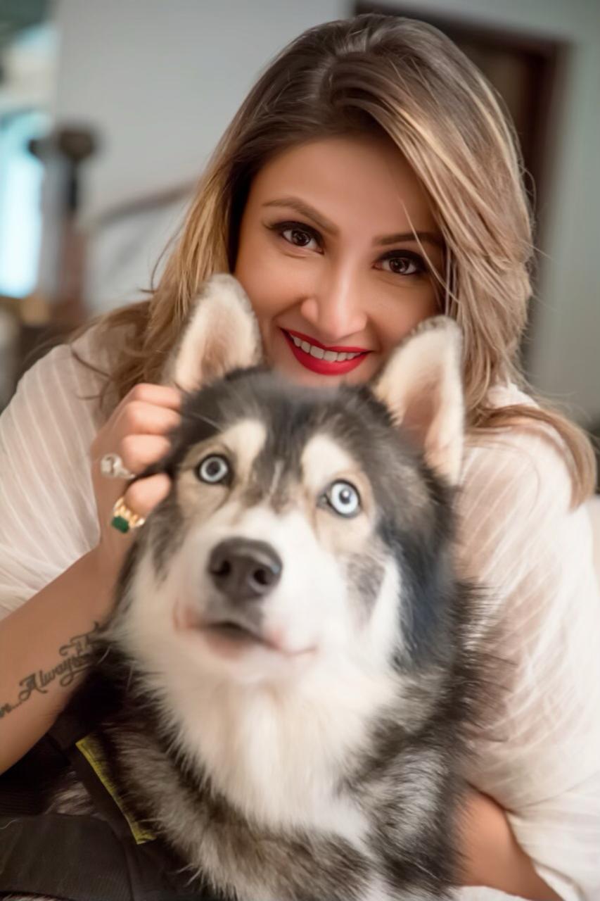 Urvashi Dholakia Pet Dog Jaegar