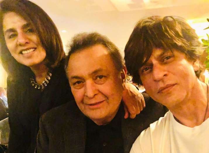 Rishi Kapoor and Shah Rukh Khan