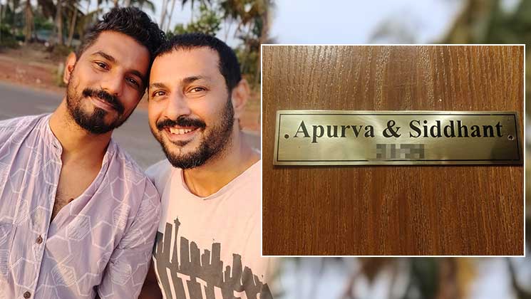 Apurva Asrani partner Siddhant new house