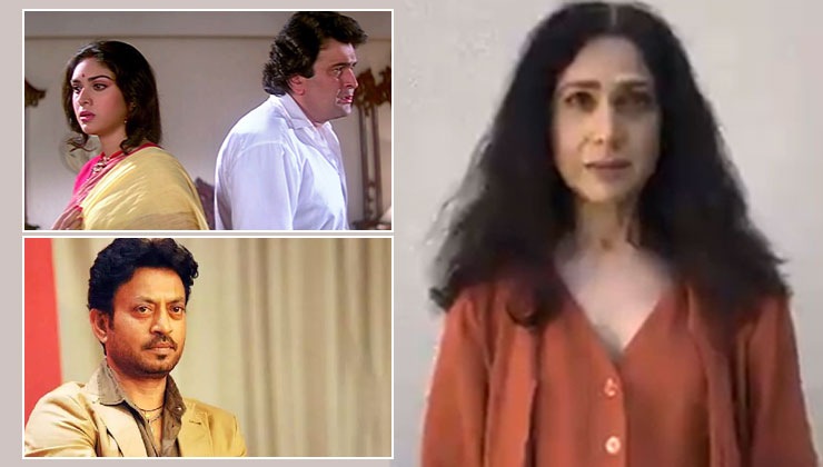 Meenakshi Sheshadri Rishi Kapoor Irrfan Khan