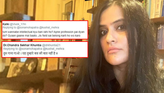 Sona Mohapatra Gives Befitting Replies To Netizens Who Trolled Her For Raising Question On The