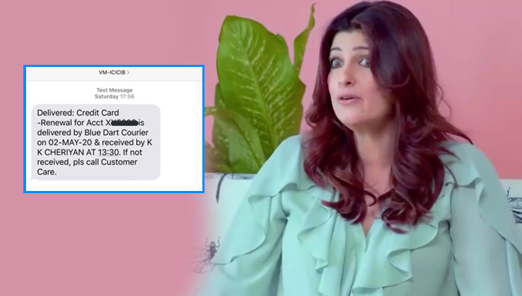 Twinkle Khanna ICICI Bank