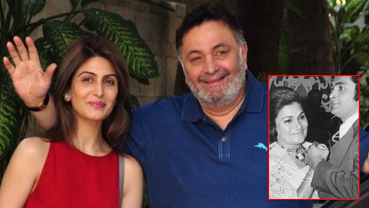 Riddhima Kapoor, Rishi Kapoor
