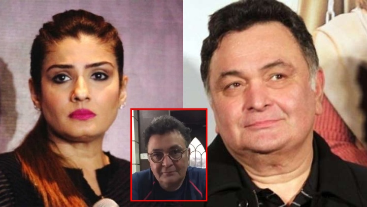 Raveena Tandon, Rishi Kapoor