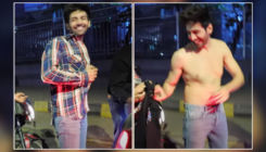 Say What! Kartik Aaryan changed clothes in the middle of the street? Watch video