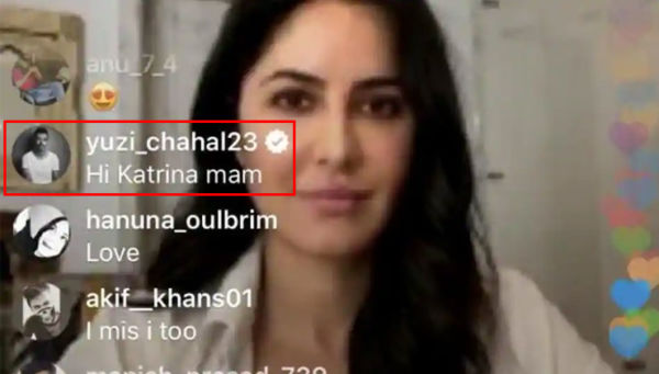 Katrina Kaif Yuzvendra Chahal