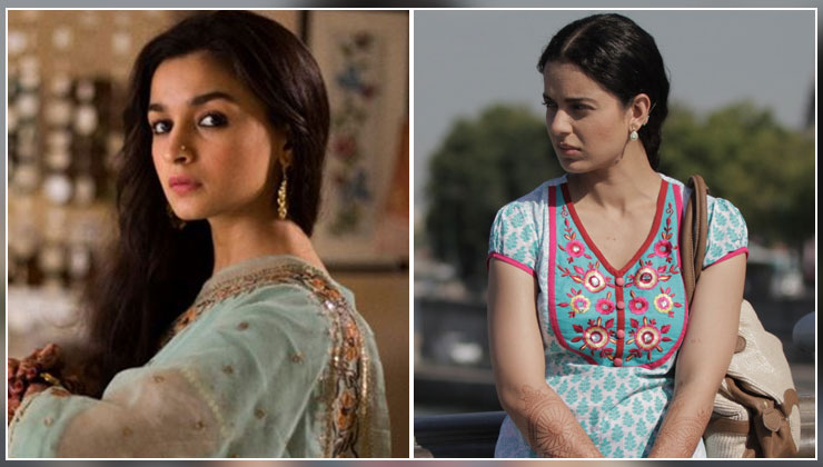 Kangana Ranaut, Alia Bhatt