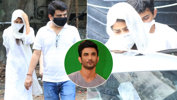 Rhea Chakraborty pics Cooper hospital