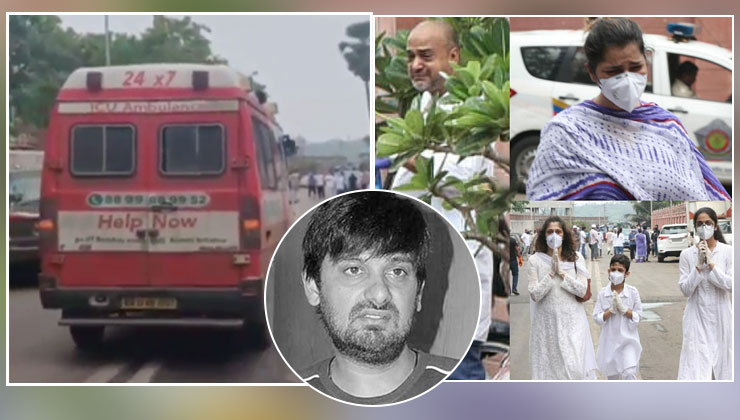 Wajid Khan funeral mortal remains