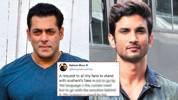 Salman Khan, Suhsant Singh Rajput