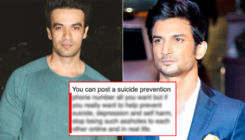 Sushant Singh Rajput's death: Punit Malhotra bashes those posting suicide prevention phone nos online; says, 