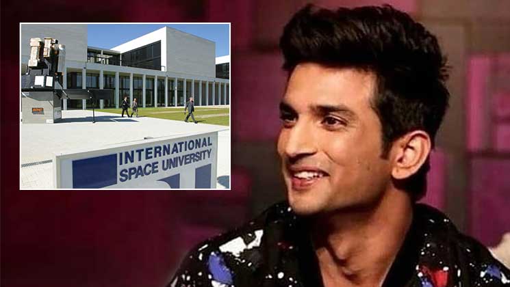International Space University tribute Sushant Singh Rajput