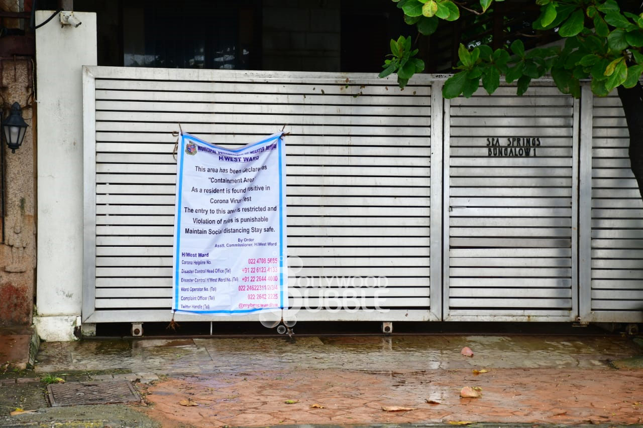 Zoya Akhtar's house sealed