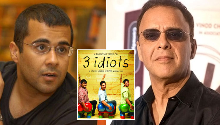 Chetan Bhagat Vidhu Vinod Chopra 3 idiots