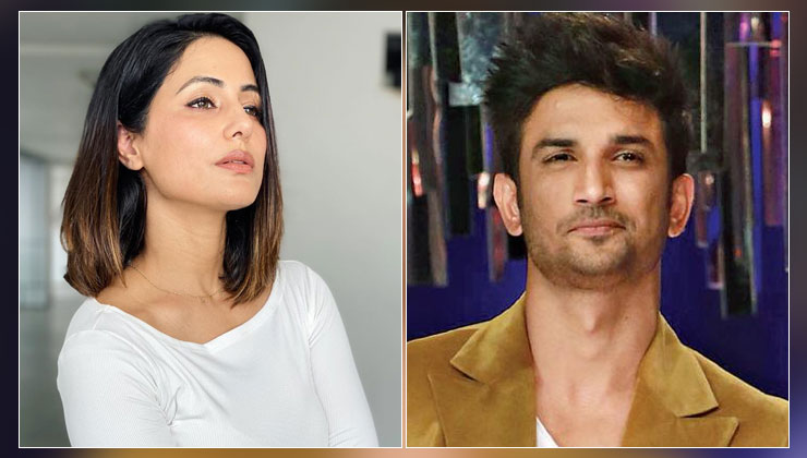 Sushant Singh Rajput, Hina Khan