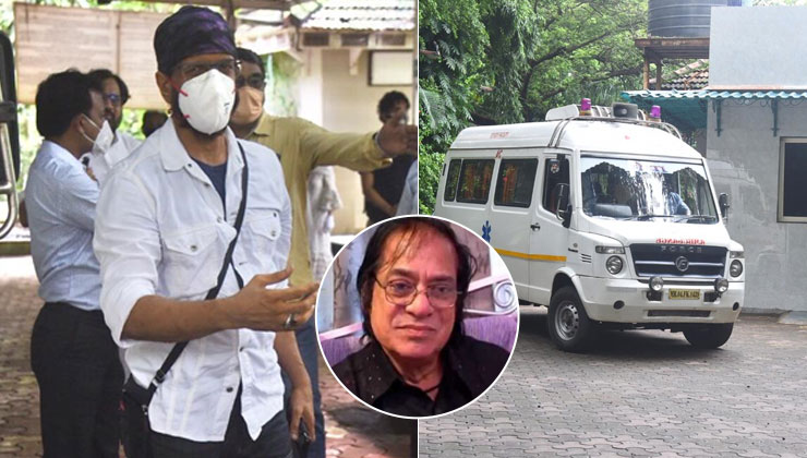 Jaaved Jaaferi, Jagdeep funeral