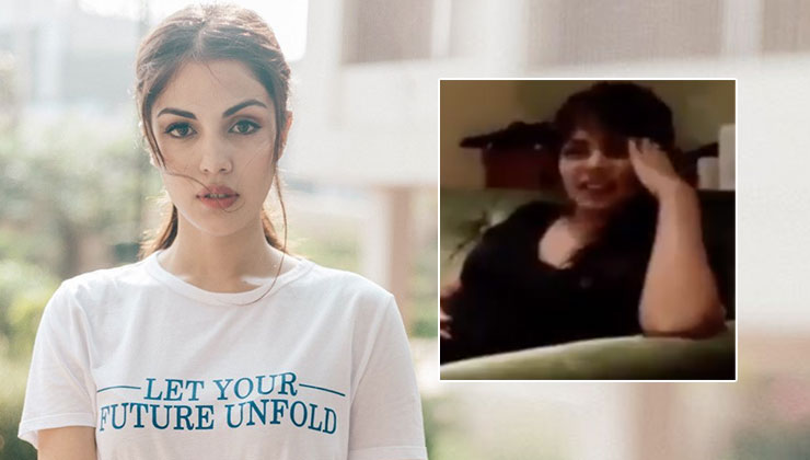 Rhea Chakraborty viral video clarification