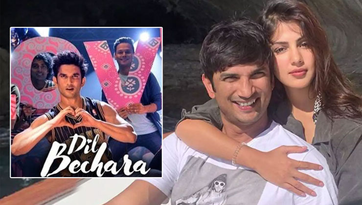 sushant singh rajput rhea chakraborty dil bechara
