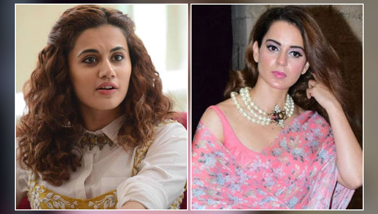 Taapsee Pannu, Kangana Ranaut
