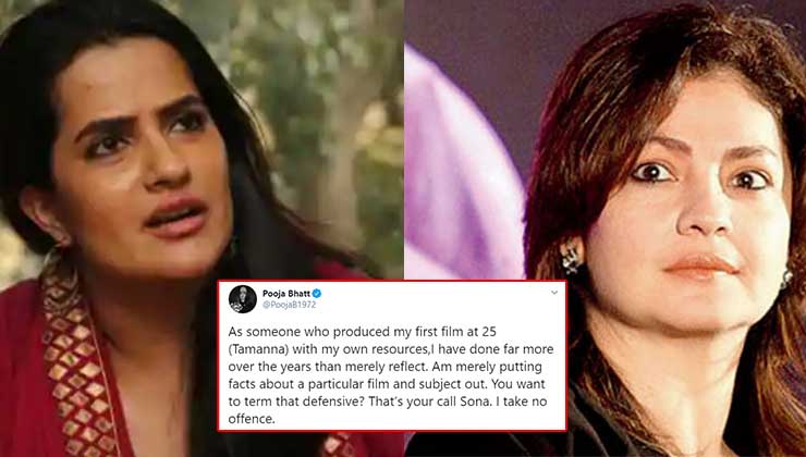 Pooja Bhatt, Sona Mohapatra