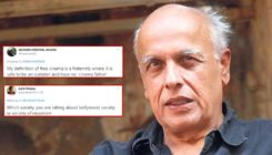 Mahesh Bhatt shares his definition of 'free society'; netizens school him about 'nepotism-free industry'