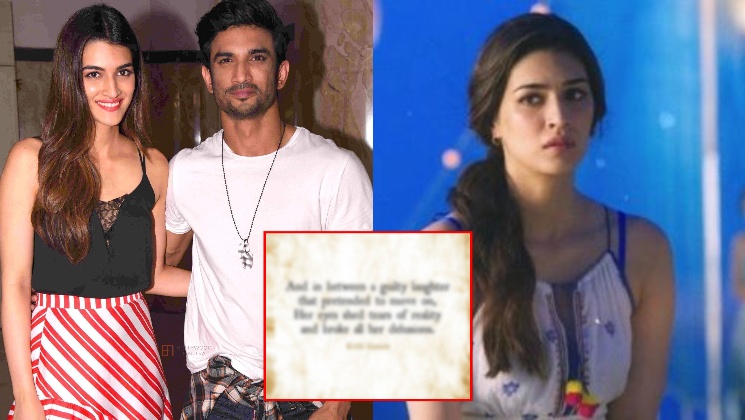 Kriti Sanon, Sushant Singh Rajput
