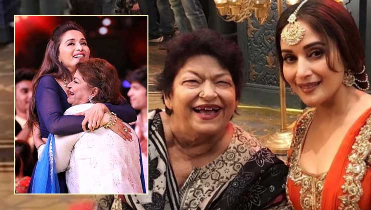 Saroj Khan, Madhuri Dixit