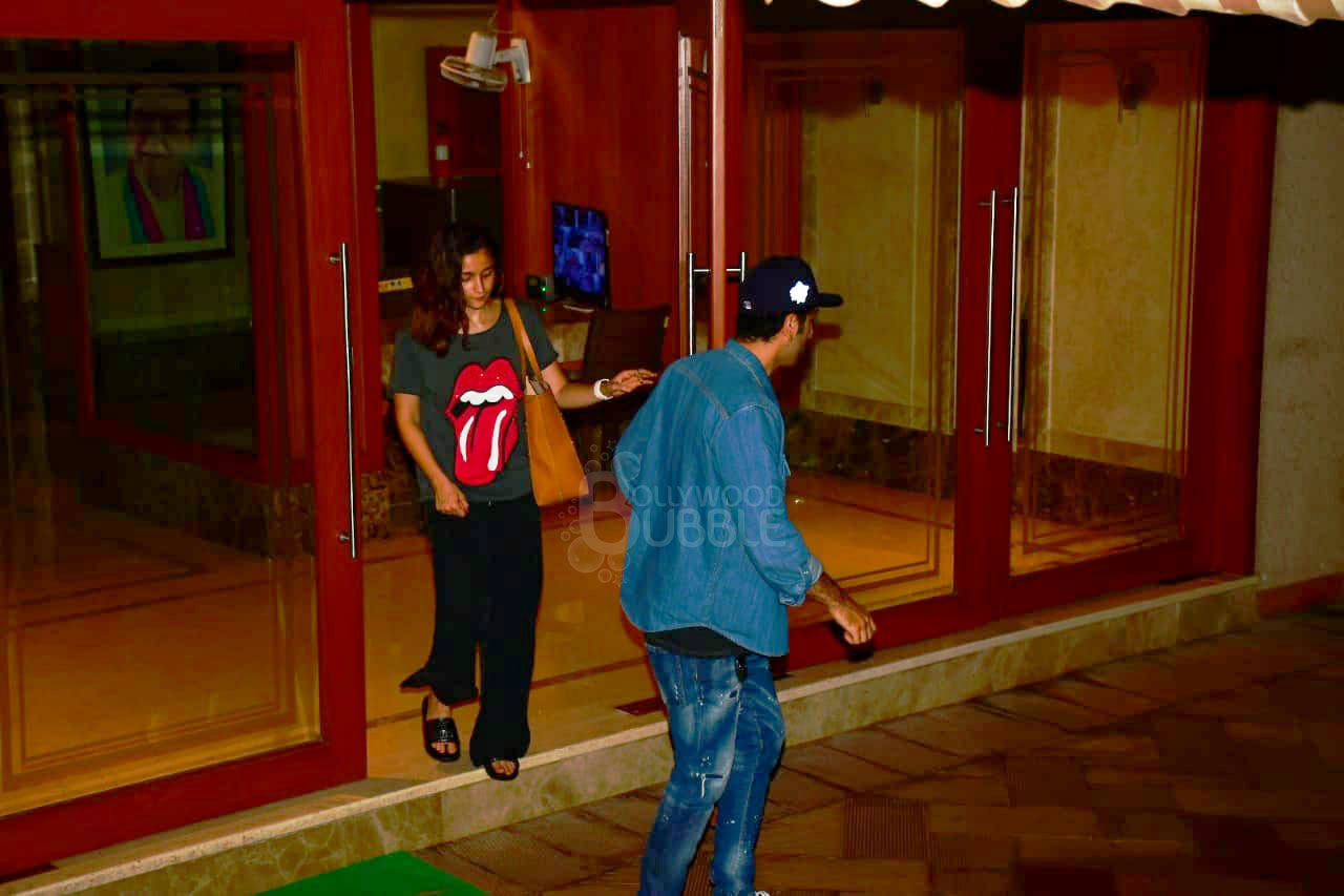 Ranbir Alia Sanjay Dutt's house