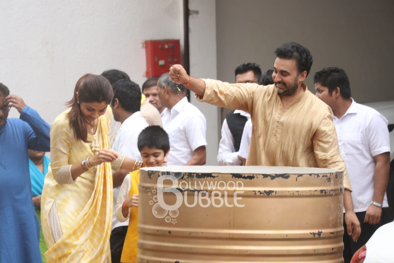 Shilpa Shetty Ganesh Visarjan