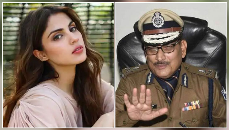 DGP Gupteshwar Pandey Rhea Chakraborty