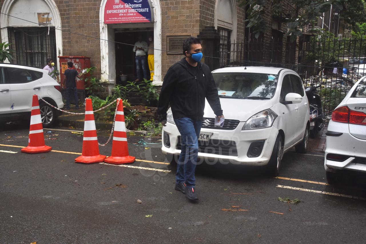 Raj came to submit documents