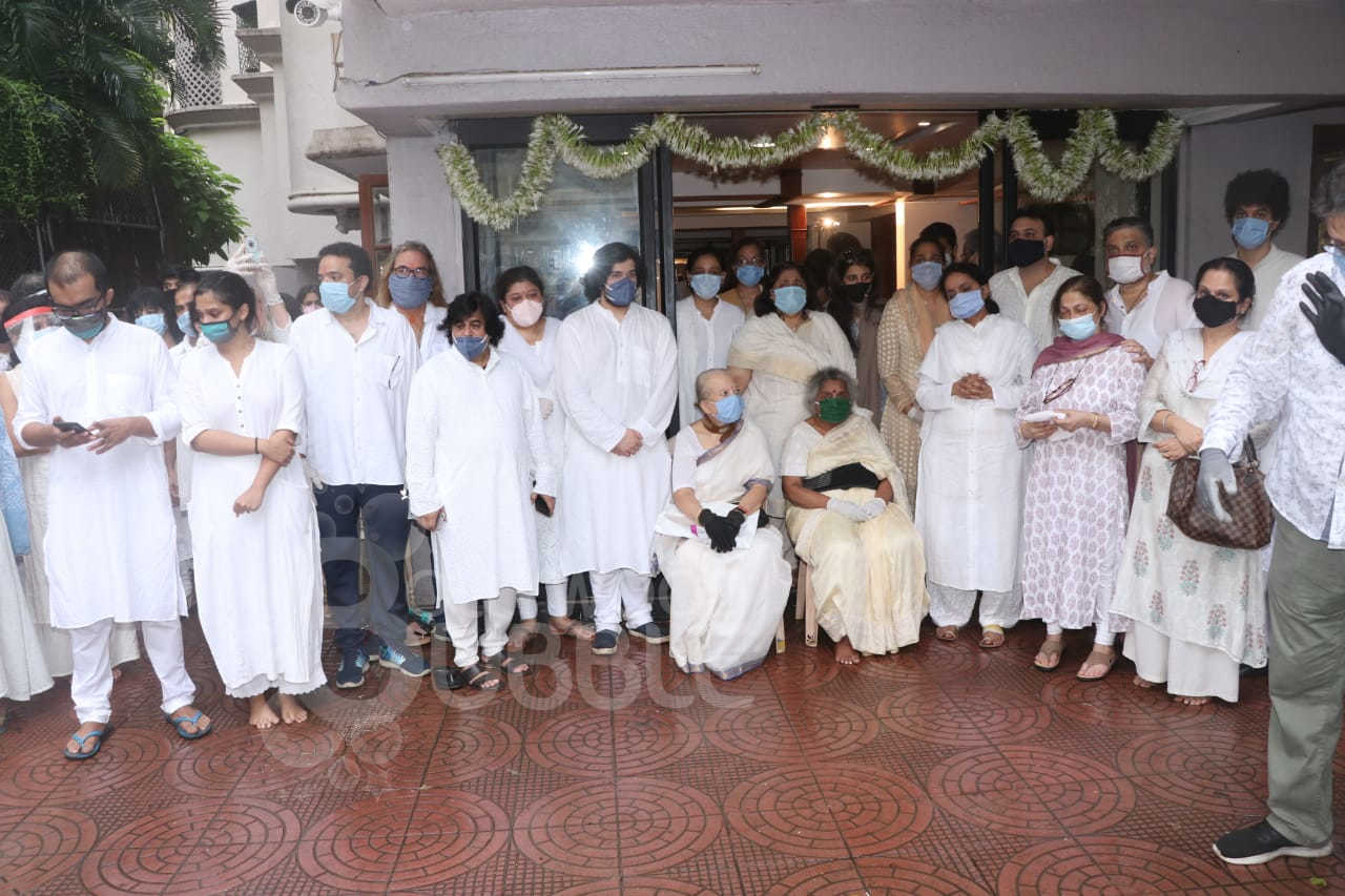 Pandit Jasraj's family