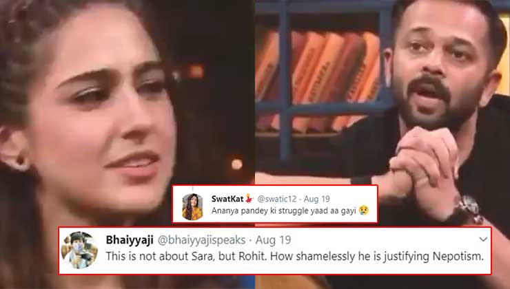 Rohit Shetty sara ali khan struggle